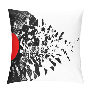 Personality  Vinyl Shatter Pillow Covers