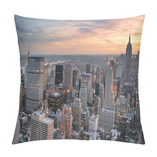 Personality  New York City Sunset Pillow Covers