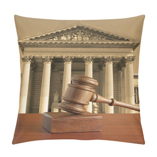 Personality  Courthouse Pillow Covers