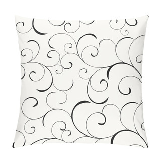Personality  Background With Swirls Pillow Covers