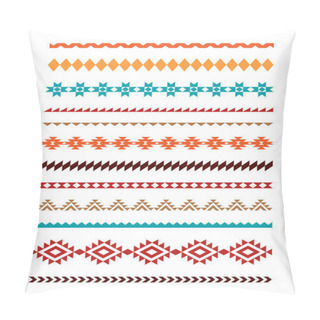 Personality  Ethnic Geometric Borders Pillow Covers