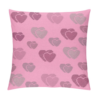 Personality  Abstract Love Sweet Heart For Greeting, Valentines Day Card, Retro Background. Greeting Cards Love Heart Background. Love Sweet Hearts Shape For Greeting, Love Retro, Vintage Pattern, Background. Pillow Covers