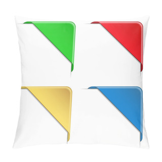 Personality  Corner Ribbons Pillow Covers