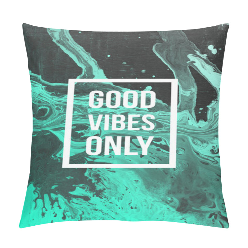 Personality  good vibes only pillow covers