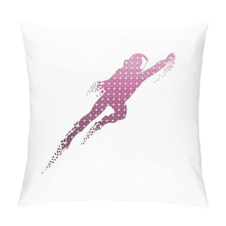 Personality  Astronaut Abstract Silhouette Pillow Covers