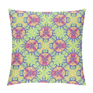 Personality  Pattern Light-Green Flower Pillow Covers