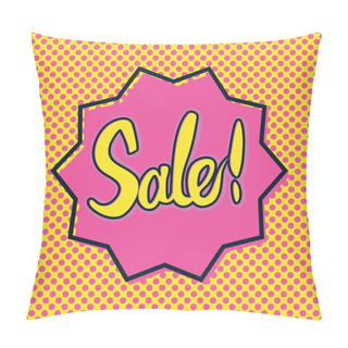 Personality  Sale-pop Illustration In Pink Pillow Covers
