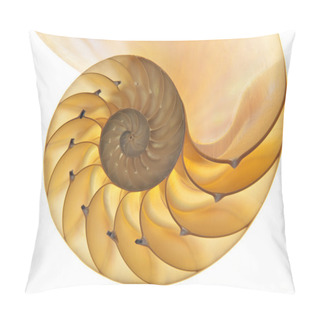 Personality  Nautilus Shell Pillow Covers
