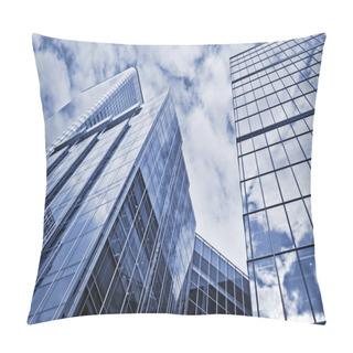Personality  Modern Office Buildings Pillow Covers