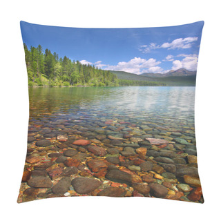 Personality  Kintla Lake - Glacier Park Pillow Covers