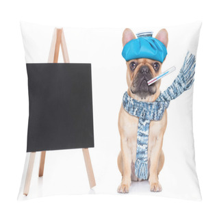 Personality  SICK ILL DOG Pillow Covers