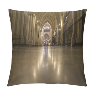 Personality  Interior Of The Cathedral Toledo Pillow Covers