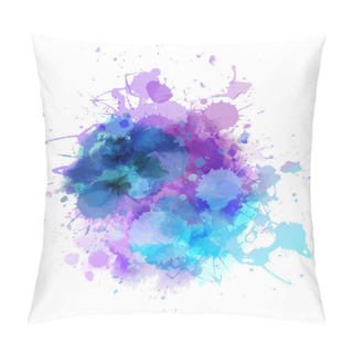 Personality  Multicolored Blot Pillow Covers