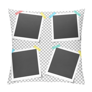 Personality   Set Of Vintage Photo Frame With Adhesive Tape.  Pillow Covers