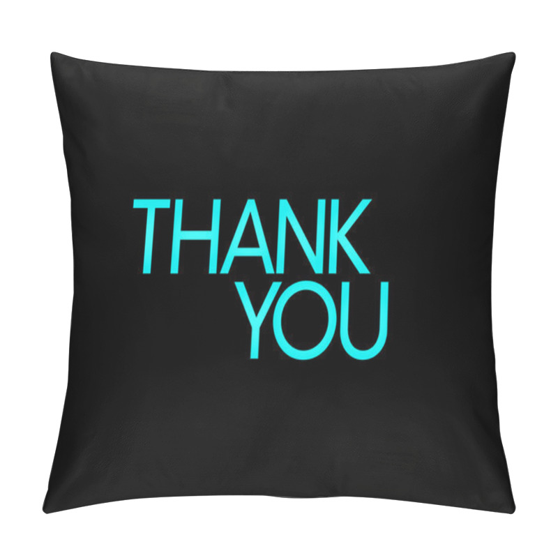 Personality  Thank You Word Cloud vector background, all languages pillow covers