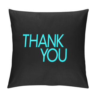 Personality  Thank You Word Cloud Vector Background, All Languages Pillow Covers