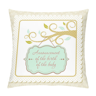 Personality Vintage Frame Design, Vector Pillow Covers