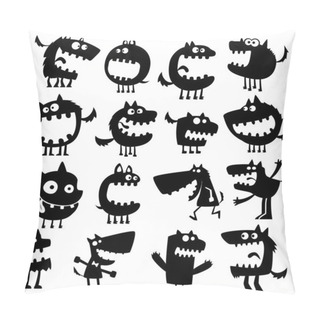 Personality  Funny Animals Pillow Covers