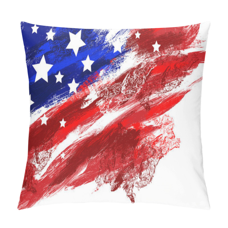 Personality  Independence Day banner pillow covers