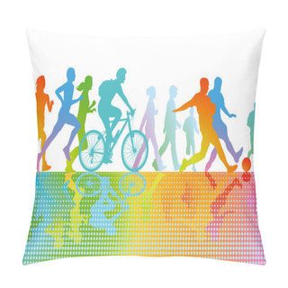 Personality  Sport And Exercise Pillow Covers