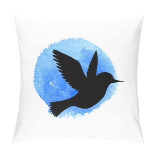 Personality  Flying Bird Silhouette Pillow Covers