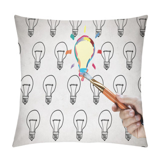 Personality  Outline Your Idea Pillow Covers