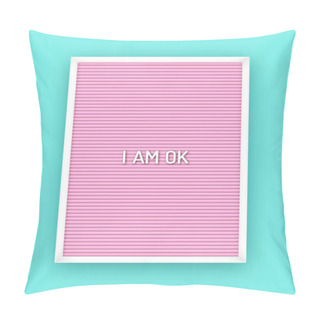Personality  Motivation Letterboard Quote Pillow Covers