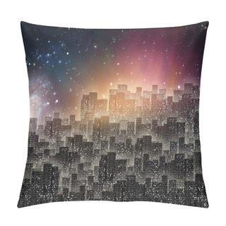 Personality  City At Night Pillow Covers