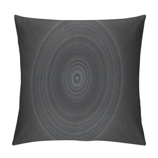 Personality  Abstract Black And White Spiral Pillow Covers