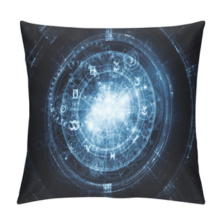 Personality  Virtual Sacred Geometry Pillow Covers