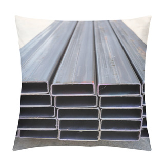 Personality  Steel Rectangular Tube  Pillow Covers