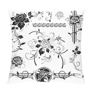 Personality  Roses, Design Elements Pillow Covers