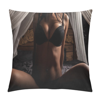 Personality  Young Sexy Girl In Lingerie Pillow Covers