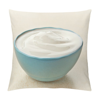 Personality  Bowl Of Greek Yogurt Pillow Covers
