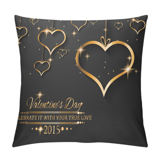 Personality  San Valentines Day Background Pillow Covers
