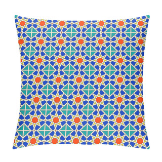 Personality  Seamless Moroccan Pattern Background Image. Pillow Covers