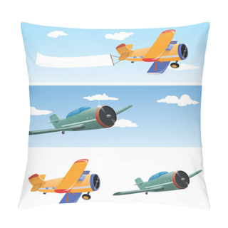 Personality  Planes 1 Pillow Covers