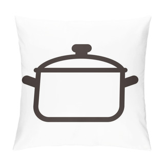 Personality  Cooking Pot Symbol Pillow Covers