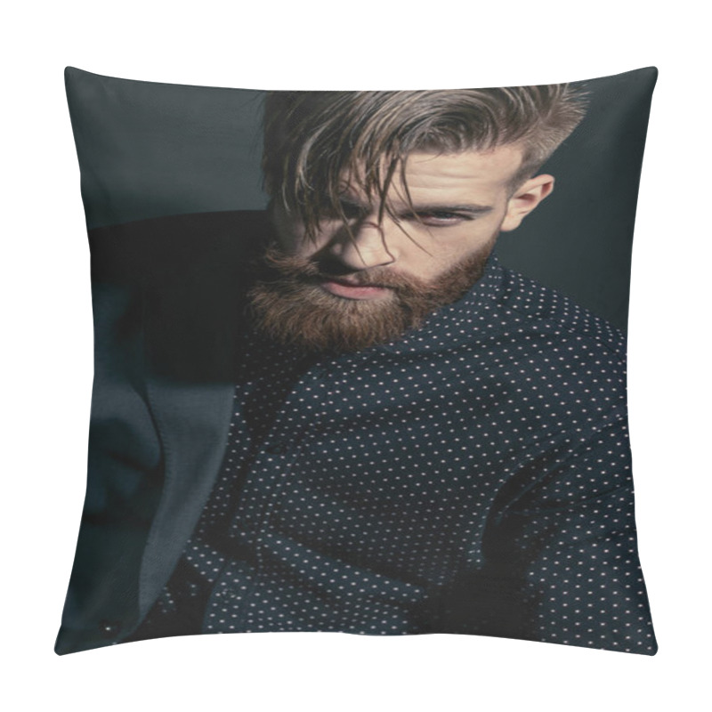Personality  stylish handsome man pillow covers