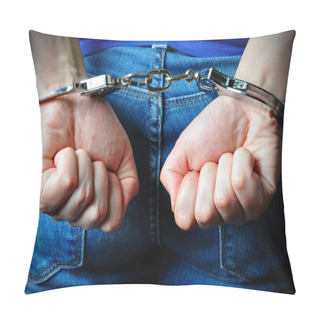 Personality  Handcuffed Pillow Covers