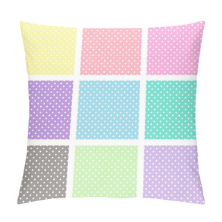 Personality  Pastel Polka Dots Pillow Covers