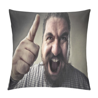 Personality  Fat Angry Man Pillow Covers