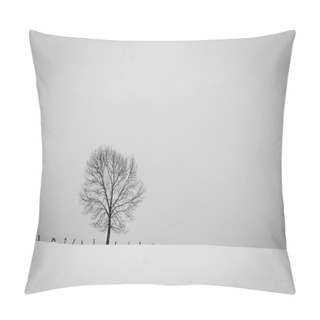 Personality  Snow Storm At Piornedo, Spain Pillow Covers