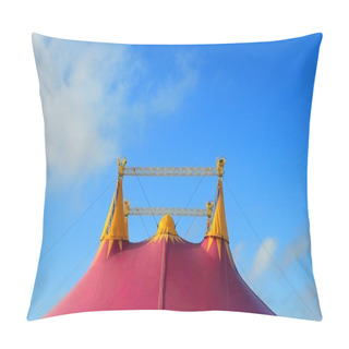 Personality  Circus Tent Red Orange And Pink Four Towers Pillow Covers