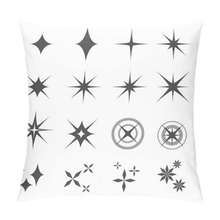 Personality  Sparkles Icon Pillow Covers