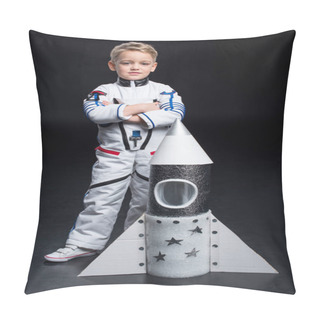 Personality  Boy In Astronaut Costume Pillow Covers