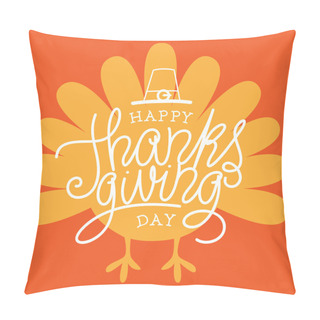 Personality  Happy Thanksgiving Day Pillow Covers