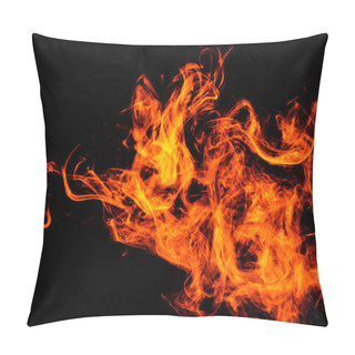 Personality  Fire Flames Background Pillow Covers