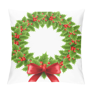 Personality  Christmas Decoration. Wreath Pillow Covers