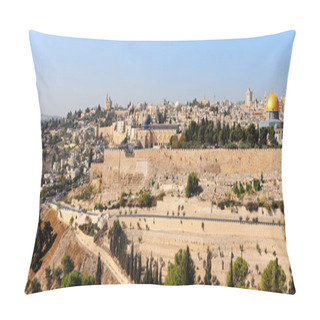 Personality  Panorama Of Jerusalem Pillow Covers